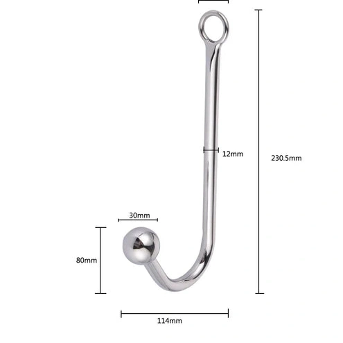 Collar 5334 Beaded with Elegant Hook and Anal Cuffs 1227